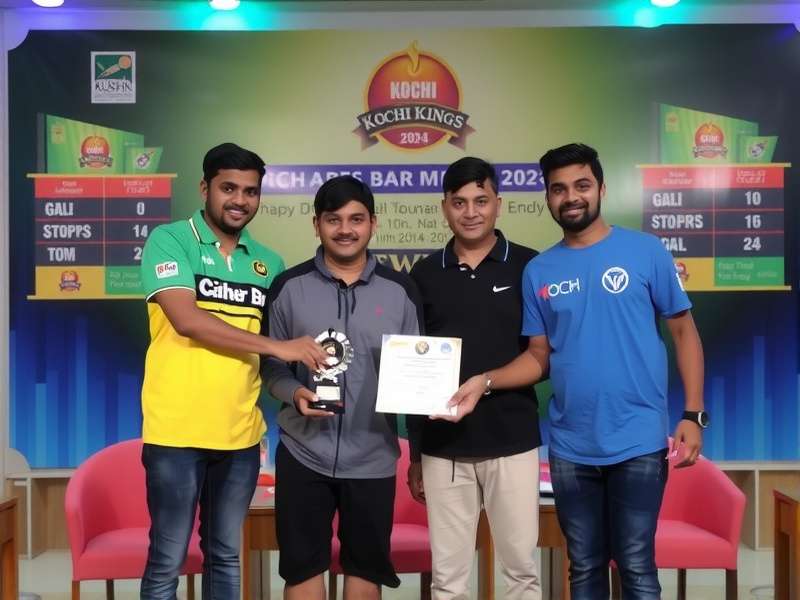 Kochi Kings Onam Tournament 2024 Kochi Kings Onam Tournament 2024 prize distribution ceremony in Kochi